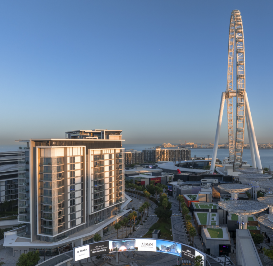 Bluewaters Residences — exterior view