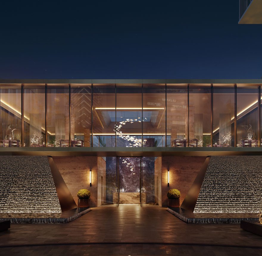 Jumeirah Residences Emirates Towers — exterior view