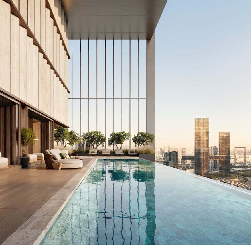 Jumeirah Residences Emirates Towers — interior view