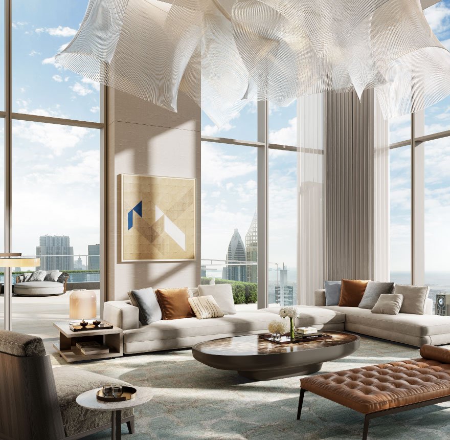 Jumeirah Residences Emirates Towers — exterior view