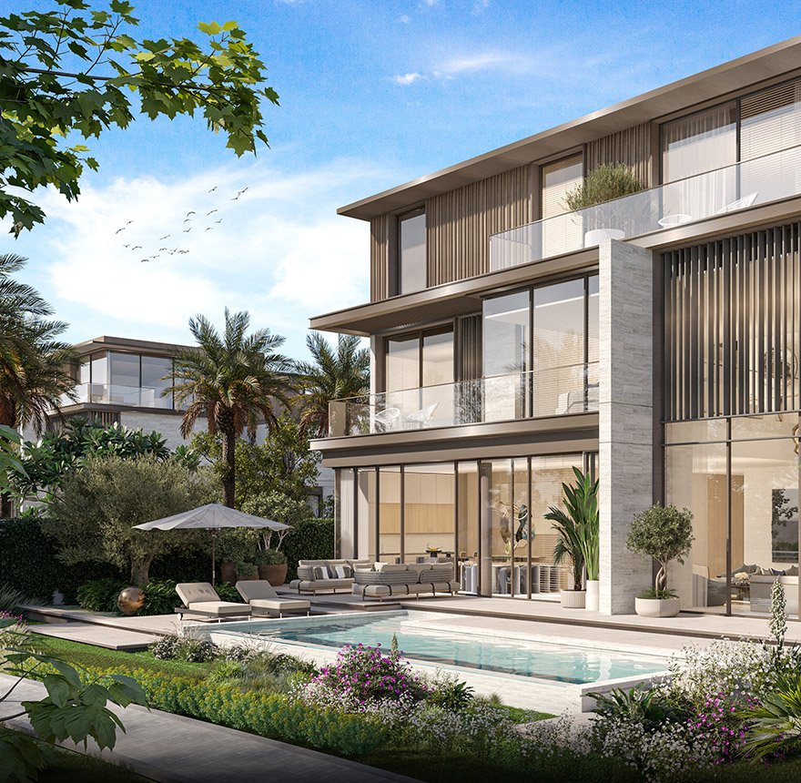 Nad Al Sheba Gardens Villas — interior view